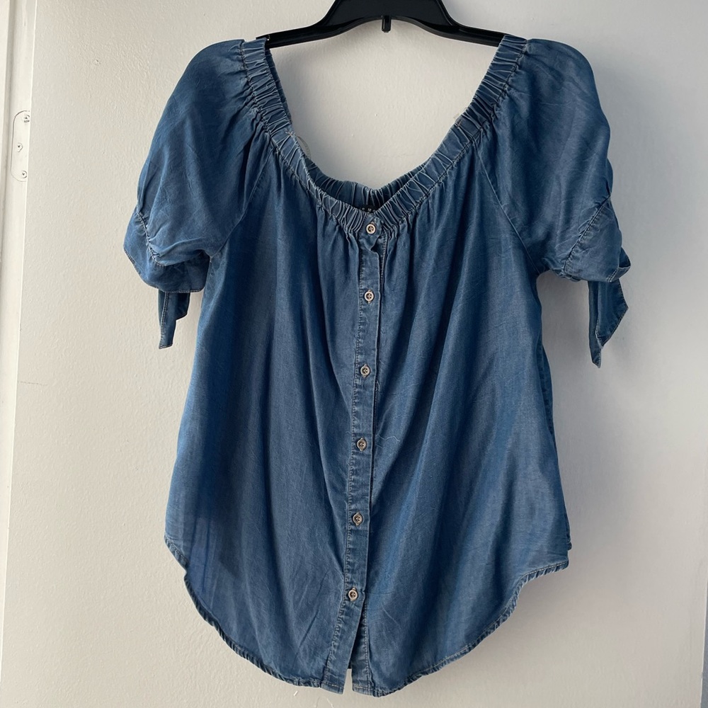 Of shoulders blouse